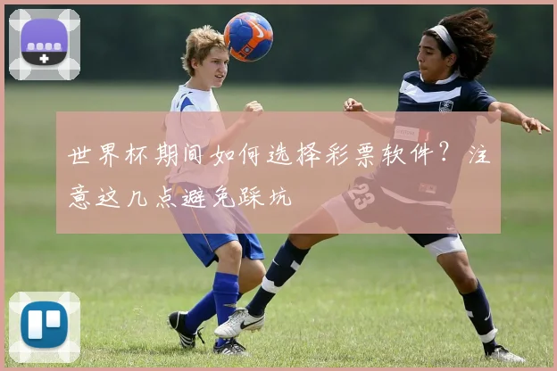 世界杯期间如何选择彩票软件？注意这几点避免踩坑