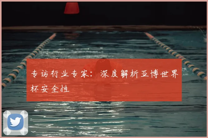 专访行业专家:深度解析亚博世界杯安全性