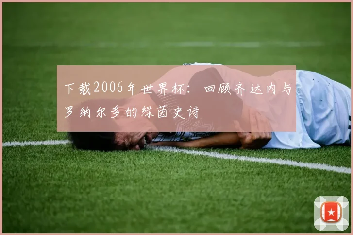 下载2006年世界杯：回顾齐达内与罗纳尔多的绿茵史诗