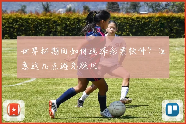 世界杯期间如何选择彩票软件？注意这几点避免踩坑